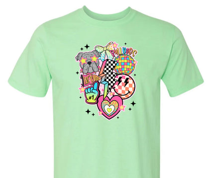 Bulldog Neon Lightning Bolt (Youth)