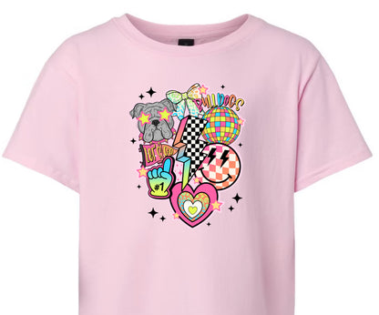 Bulldog Neon Lightning Bolt (Youth)