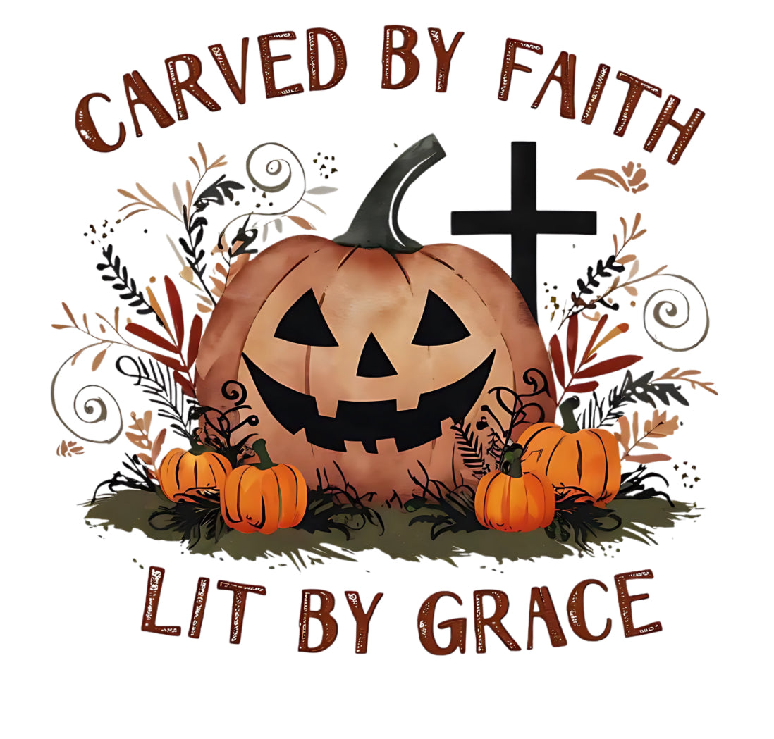 Carved by Faith Lit by Grace (Adult)