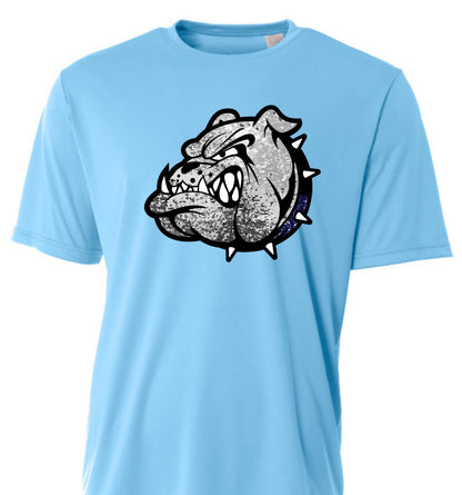 Faux Sequin Bulldog Head (Adult)