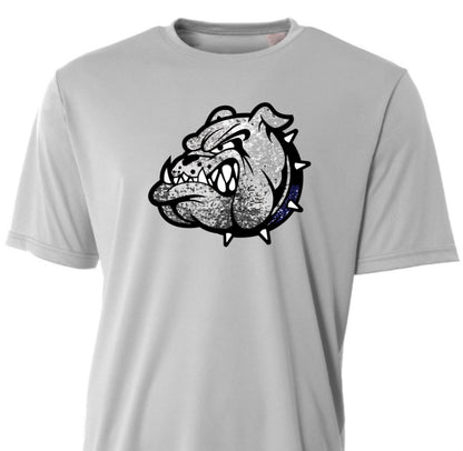Faux Sequin Bulldog Head (Adult)