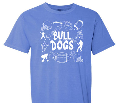 Vancleave Bulldogs Doodle Shirt (Youth)