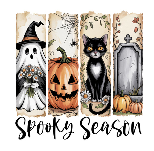 Spooky Season Characters in Strips (Youth)