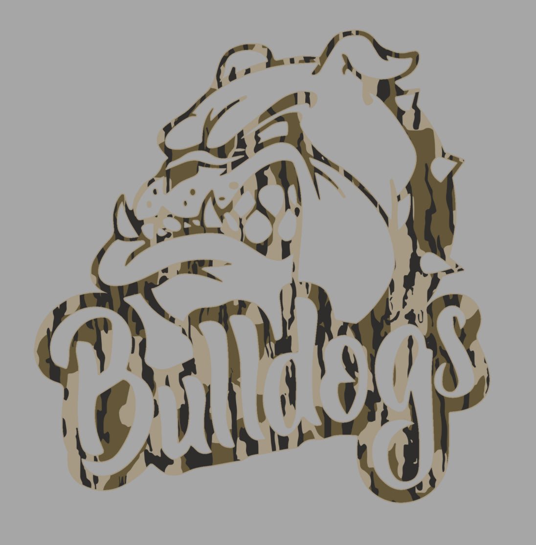 *SALE ITEM Bottomland Vancleave Bulldog Head