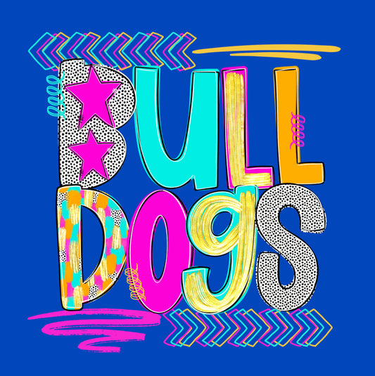 Bright Colored Bulldogs (Youth)