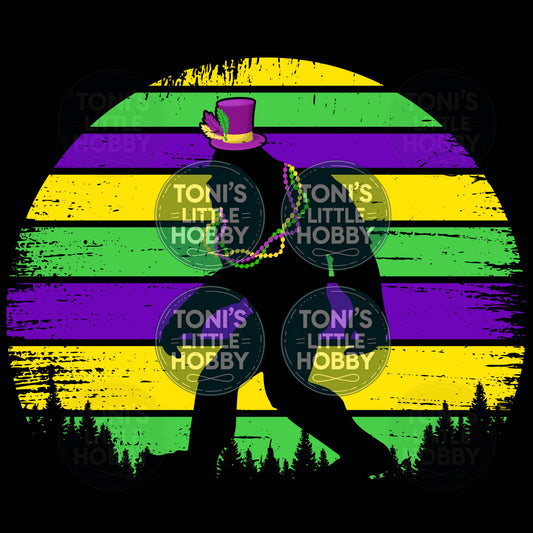 Mardi Gras Bigfoot