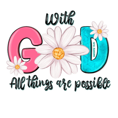 Christian Designs (to be paired with a blank shirt)