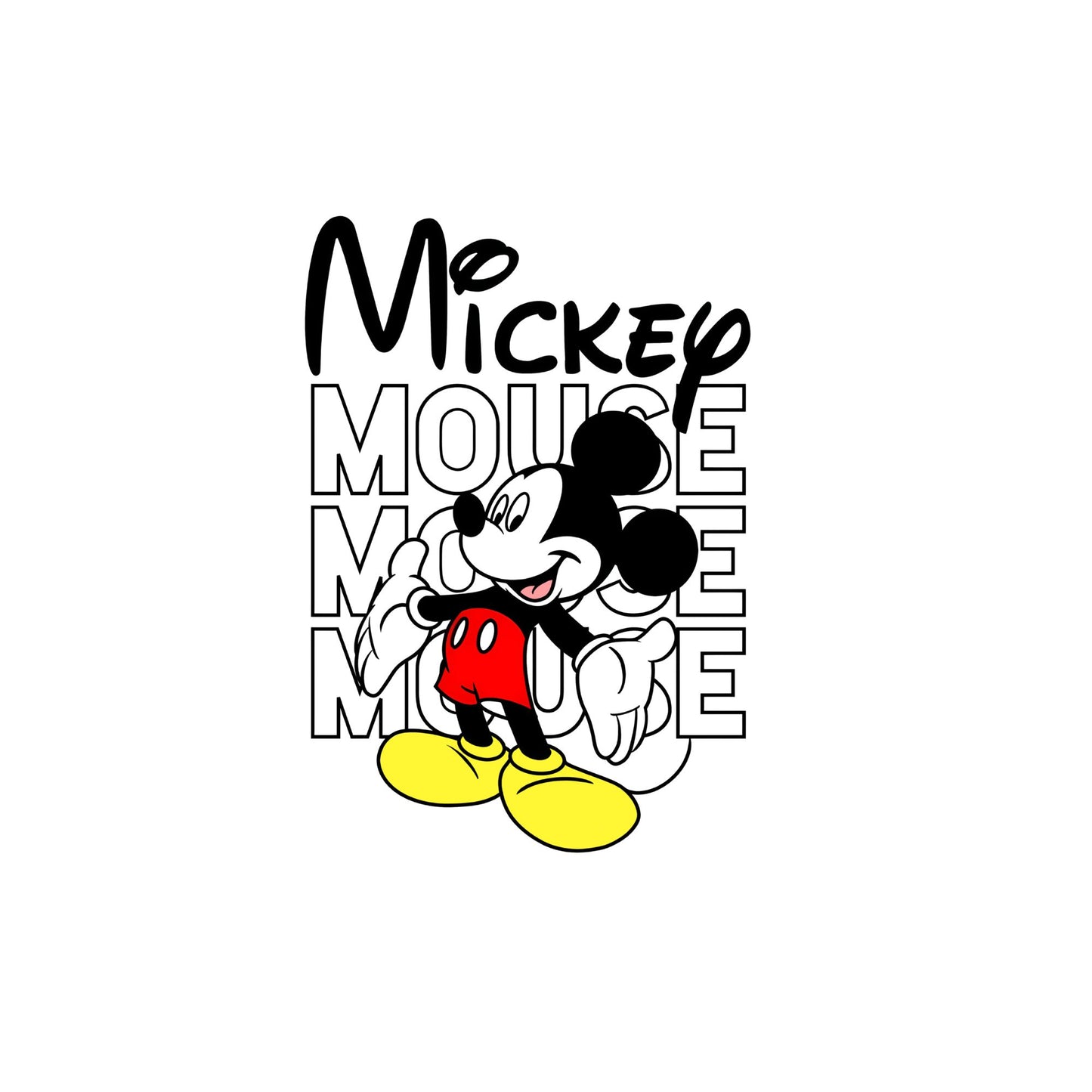 Disney Designs (to be paired with a blank shirt)