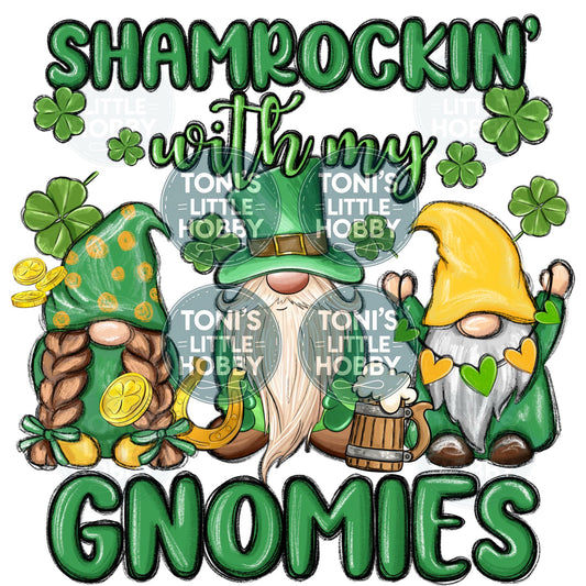 Shamrockin with my Gnomies Design